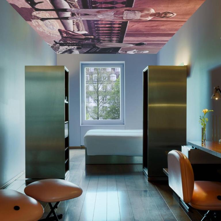 The Hotel Lucerne, Autograph Collection - Garten und Park Loft Suite mit 1 Kingsize-Bett und Gartenblick - 2