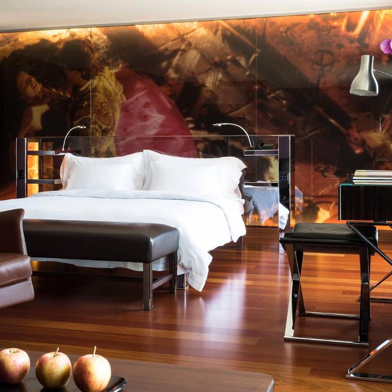 The Hotel Lucerne, Autograph Collection - Deluxe Penthouse-Junior Suite mit Kingsize-Bett und Balkon - 2