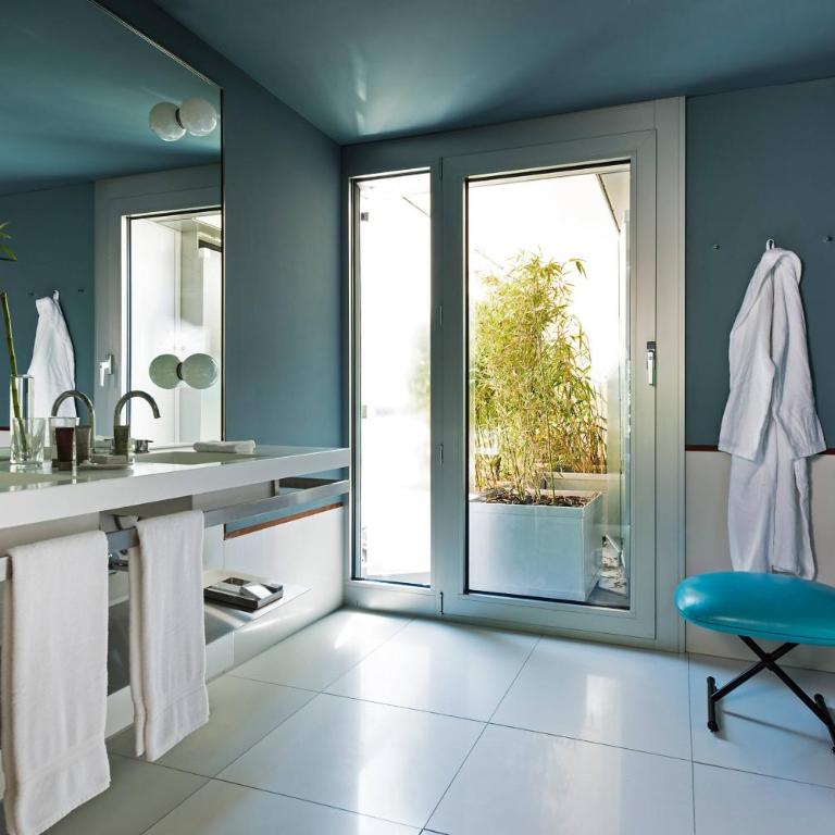 The Hotel Lucerne, Autograph Collection - Garten und Park Loft Suite mit 1 Kingsize-Bett und Gartenblick - 4