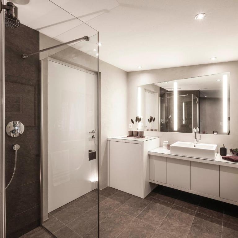 Dolomites Alpin Penthouse, 90qm, privat Sauna - privat Whirlpool - Penthouse-Apartment - 34