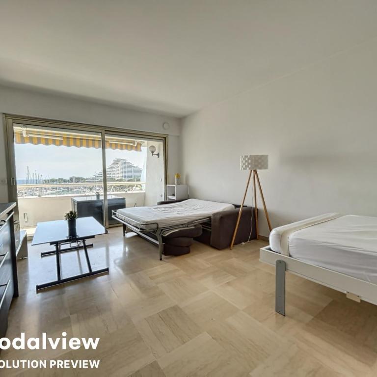 Perle D'Azur - Marina Baie des Anges - Studio - Vue sur Mer - 16