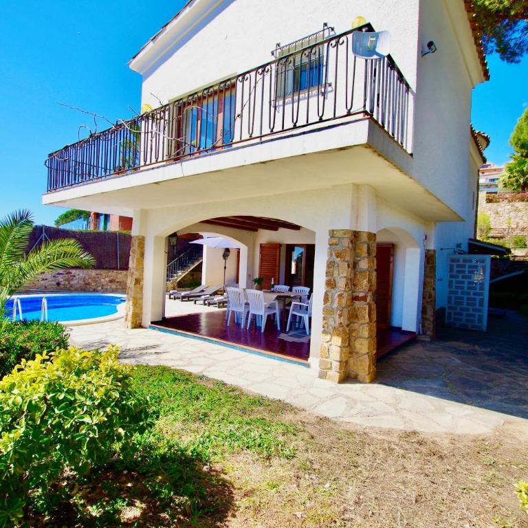 V&V LLORET- VILLA MEDITERRANIA, preciosa villa con panorámicas vistas mar en zona muy tranquila y residencial - Casa de 3 dormitorios - 87