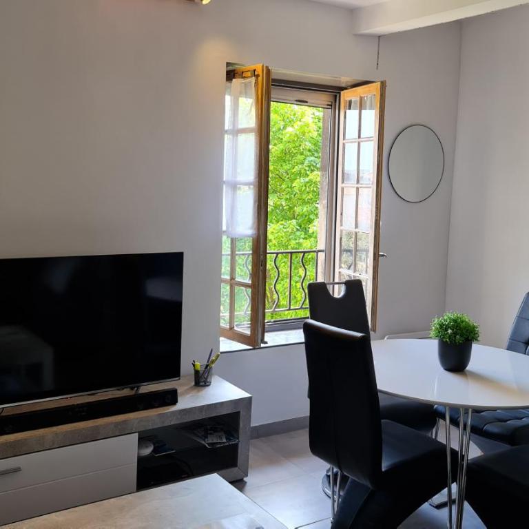 Le Cocon de la République T3 Mezzanine Belle vue plein Sud sans vis à vis dans une petite Résidence très calme Agde Centre - Appartement 2 Chambres - 9