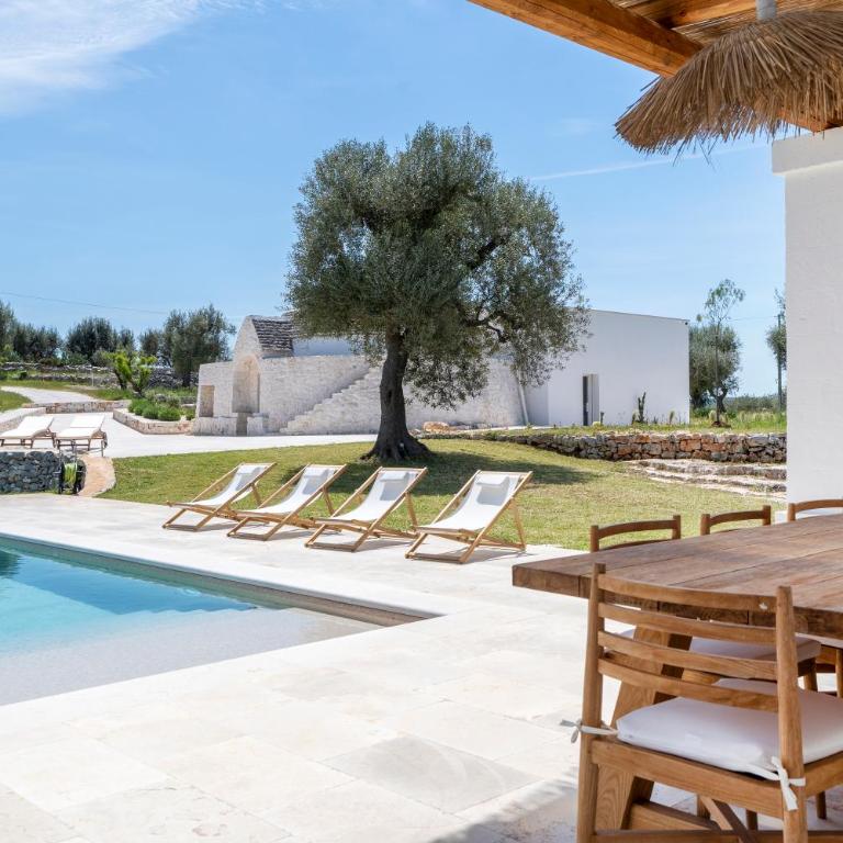 Trulli Cicerali , trulli design con piscina panoramica - Two-Bedroom Villa - 5