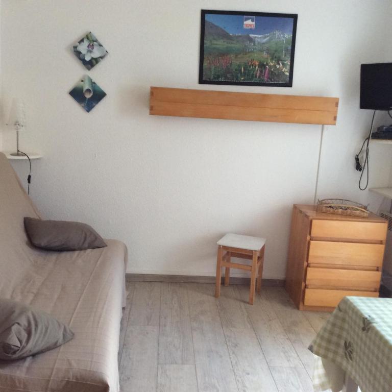 RESIDENCE LE BORSAT SUR PISTE STUDIO CABINE BALCON 64 chemin du Borsat TIGNES VAL CLARET - Monolocale con Balcone - 1