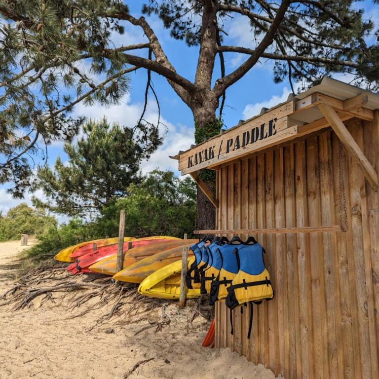 Charmant Mobil-home climatisé en bord d'eau - Lège Cap ferret - Mobile Home - 26