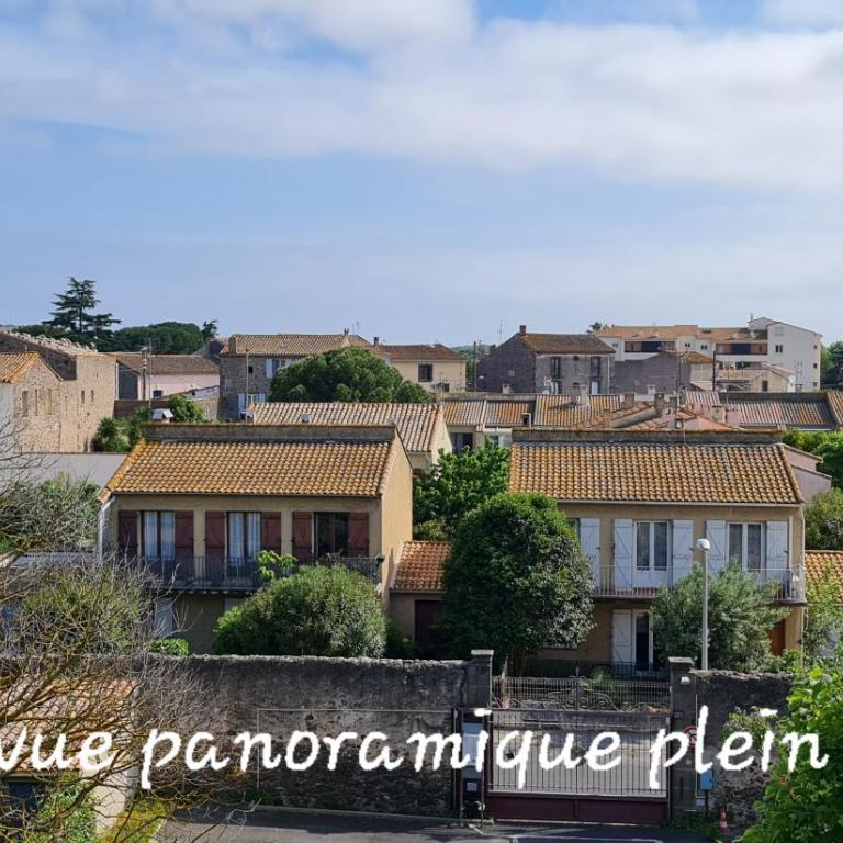 Le Cocon de la République T3 Mezzanine Belle vue plein Sud sans vis à vis dans une petite Résidence très calme Agde Centre - Appartement 2 Chambres - 10