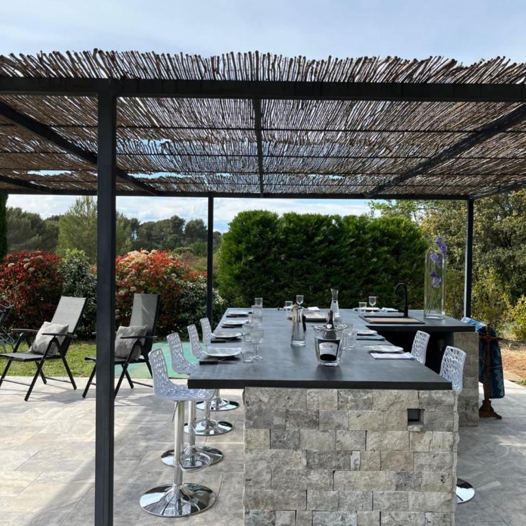 Lou Pantai, House, 5 bedrooms, 8 people, AC, Pool, Large garden,4km from AIX EN PROVENCE - Maison 5 Chambres - 10