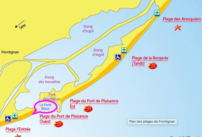 La Perle Bleue, 100 m de la plage, parking, wifi - Appartement - Vue sur Mer - 29