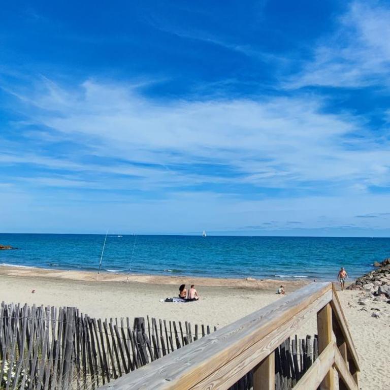 La Perle Bleue, 100 m de la plage, parking, wifi - Appartement - Vue sur Mer - 36