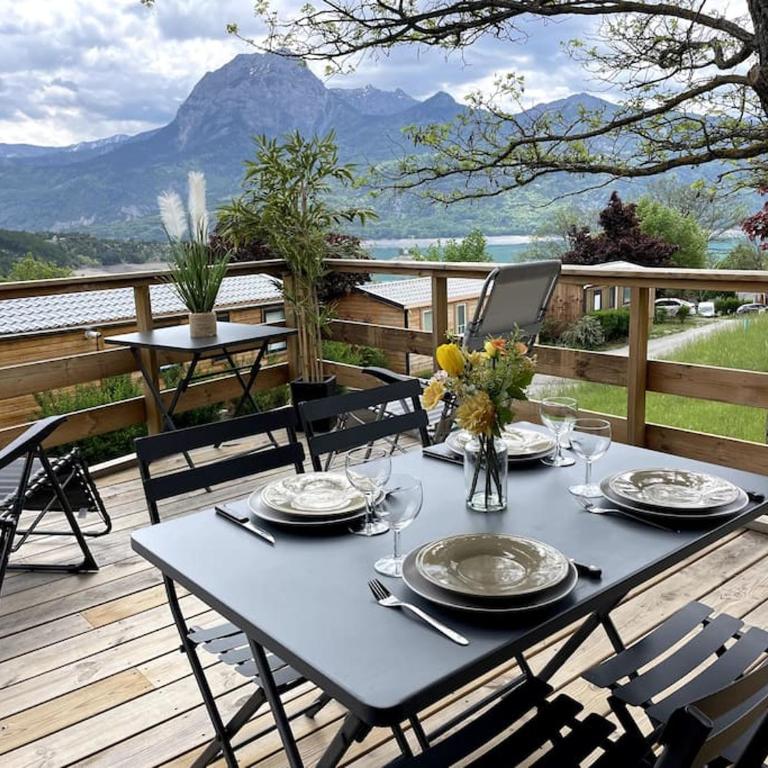 Mobil-Home Baie Saint-Michel, Serre-Ponçon - Two-Bedroom Apartment - 12