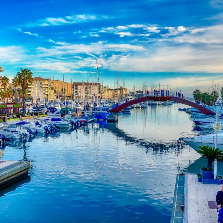 Port-Fréjus, LE CONSUL, appartement 2 pièces climatisé, terrasse & parking - Appartamento con 1 Camera da Letto - 30