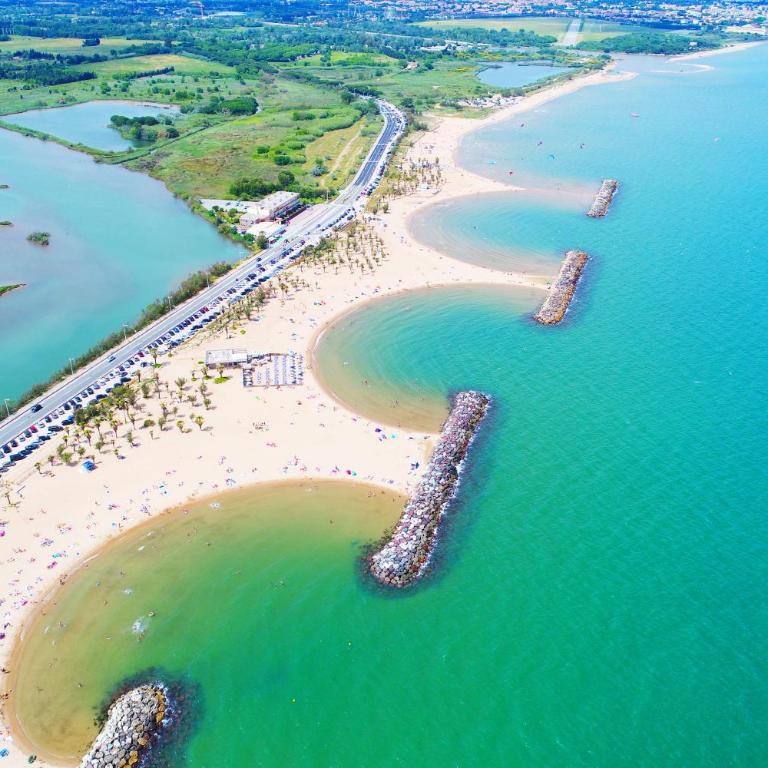 Port-Fréjus, LE CONSUL, appartement 2 pièces climatisé, terrasse & parking - Appartamento con 1 Camera da Letto - 55