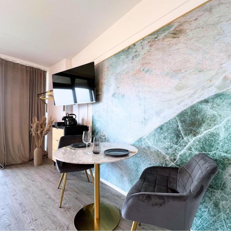 NEW I GREAT CITY VIEW I 32 FLOOR I BOXSPRINGBED and NETFLIX - Apartamento de 1 dormitorio - 3