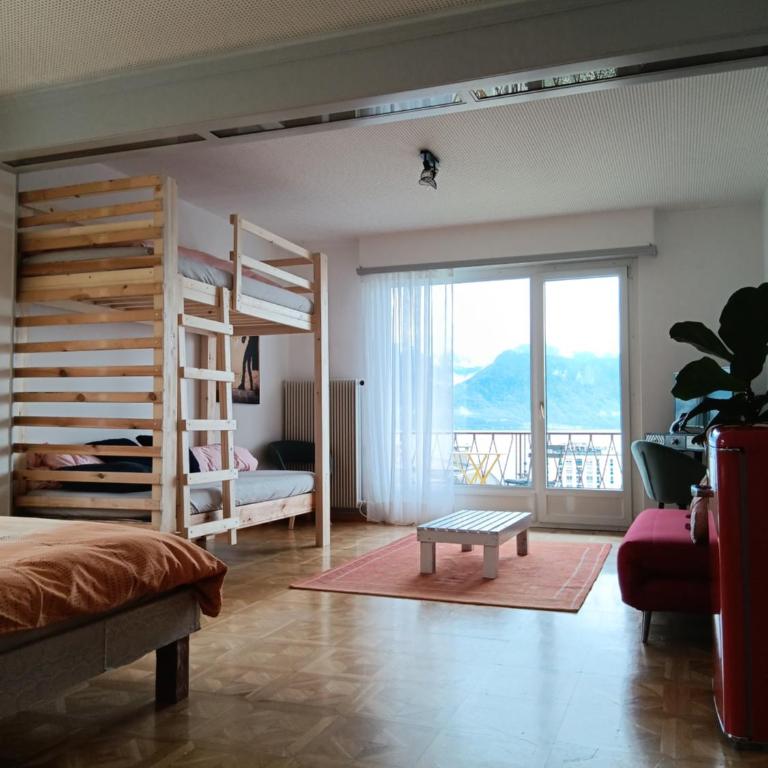 La plus belle vue du lac Léman - Doppelzimmer mit Seeblick - 11