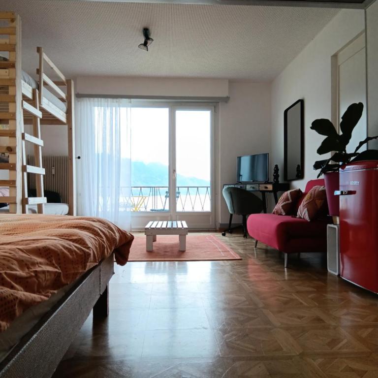 La plus belle vue du lac Léman - Doppelzimmer mit Seeblick - 14