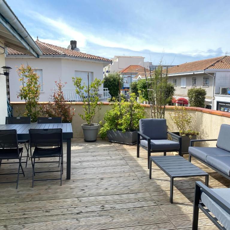 Appartement Côté Bassin - Apartamento con terraza - 7