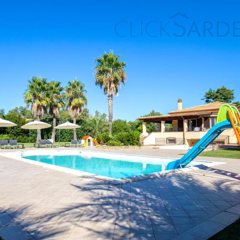 ClickSardegna Villa Paradiso with swimming pool large garden and tennis court - Villa con Piscina Privata - 3