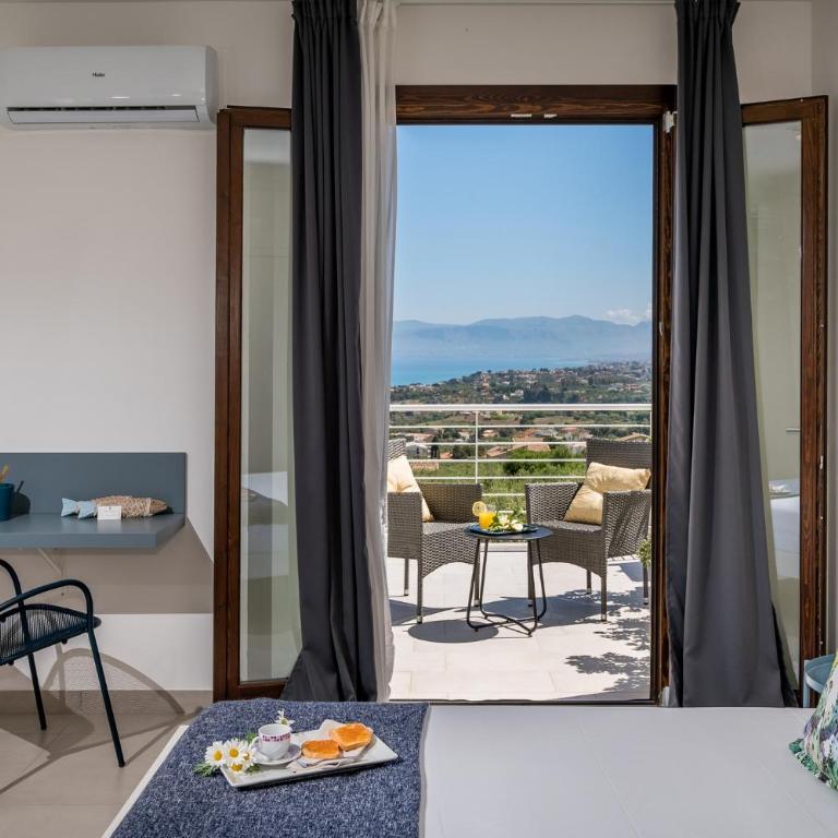 Villa Maria con piscina e vista mare - Camera Deluxe Matrimoniale con Vista Mare - 8