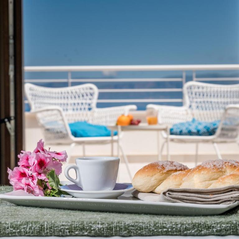 Villa Maria con piscina e vista mare - Camera Matrimoniale con Vista Mare - 18