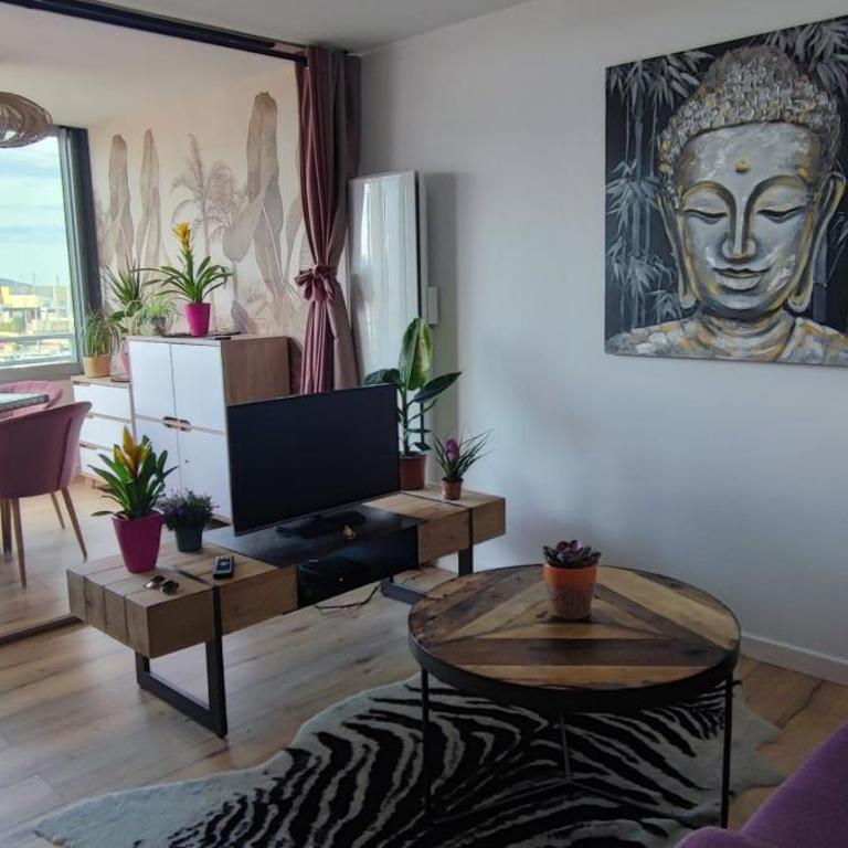 La Perle Bleue, 100 m de la plage, parking, wifi - Appartement - Vue sur Mer - 2