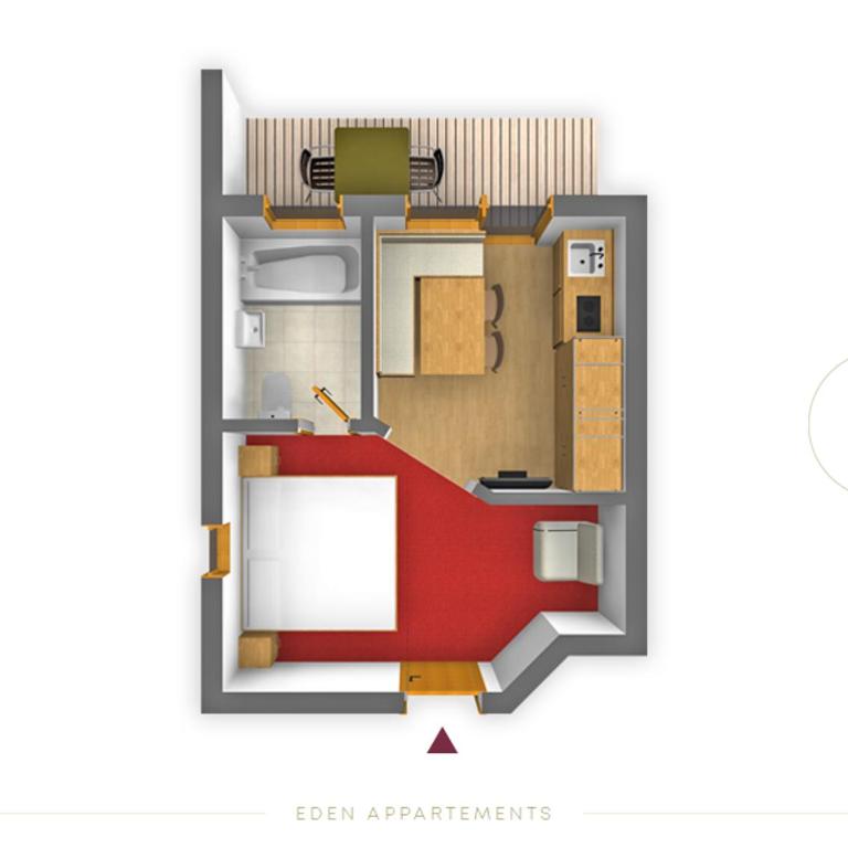 Eden Appartements - Studio-Apartment - 6
