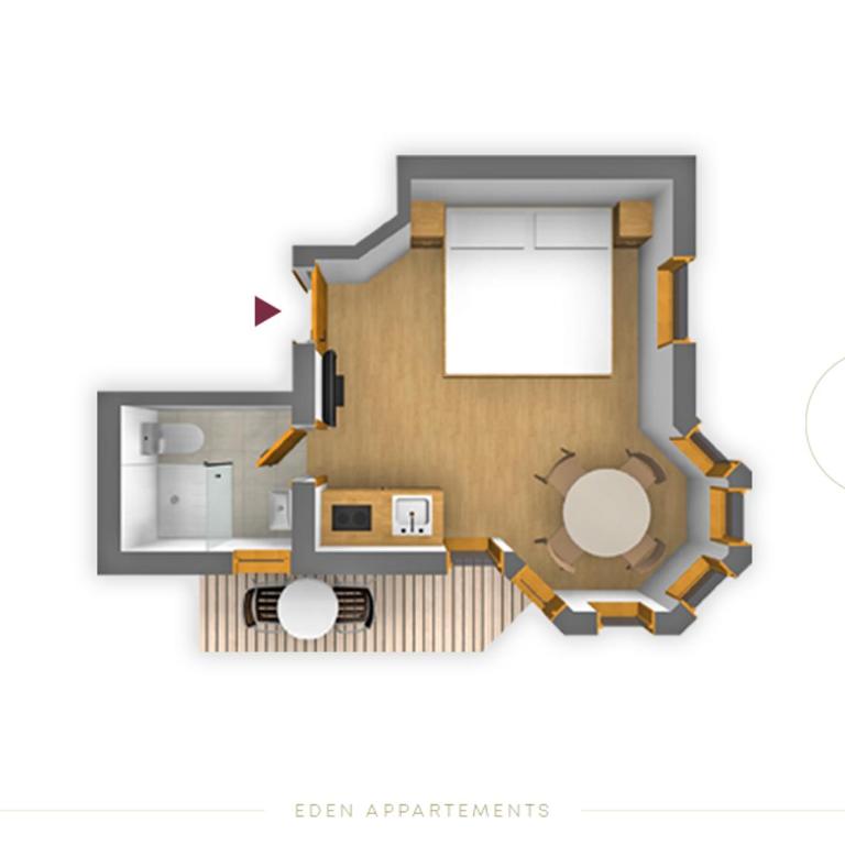Eden Appartements - Studio-Apartment - 5