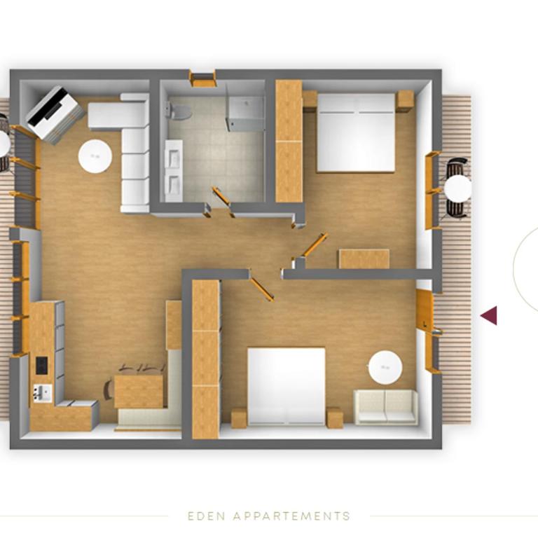 Eden Appartements - Superior Apartment - 10