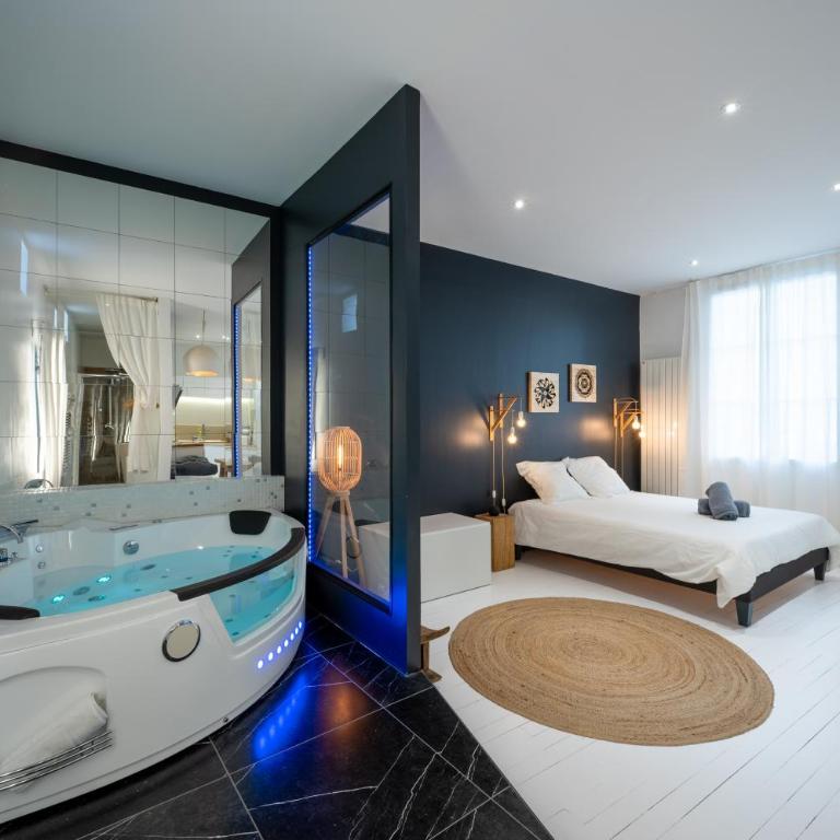 LOFT Clim - Jacuzzi Centre Gare - Parking gratuit - Appartamento con 1 Camera da Letto - 1