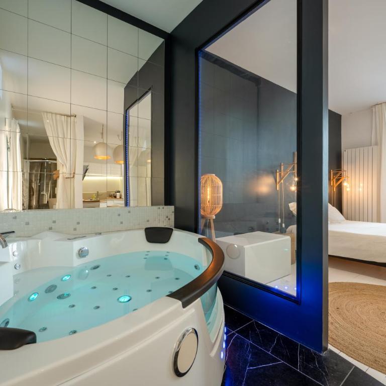 LOFT Clim - Jacuzzi Centre Gare - Parking gratuit - Appartamento con 1 Camera da Letto - 9