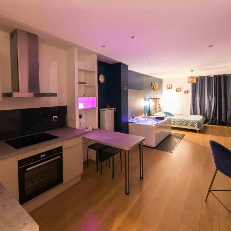 * Spa & Détente # Suite Privée # Tours # Netflix * - Apartamento de 1 dormitorio - 4