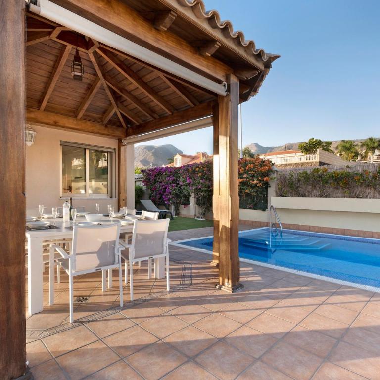 Magnifica Villa Happy Holidays con piscina en los Gigantes - Villa - 86
