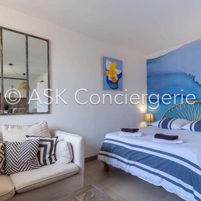 Airco studio with terrace at 2 steps from the sea - Appartement 1 Chambre - 23
