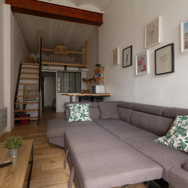 Sleep in Montpellier, Molly, centre, gare, 2 ch, Tram St-Denis - Apartment mit 2 Schlafzimmern - 10
