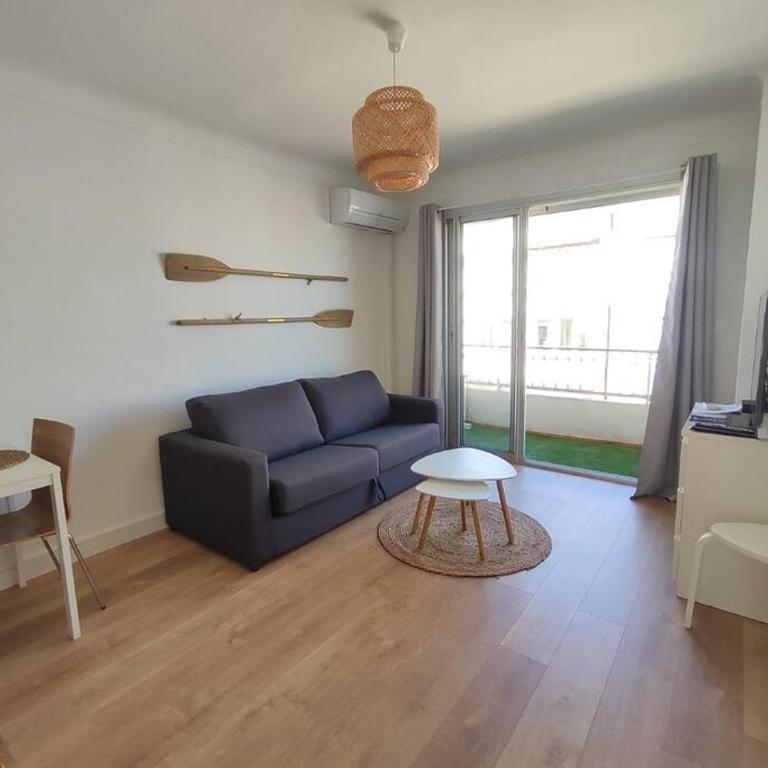 Studio cosy avec balcon et clim à 5 min des plages - Appartement 1 Chambre - 1