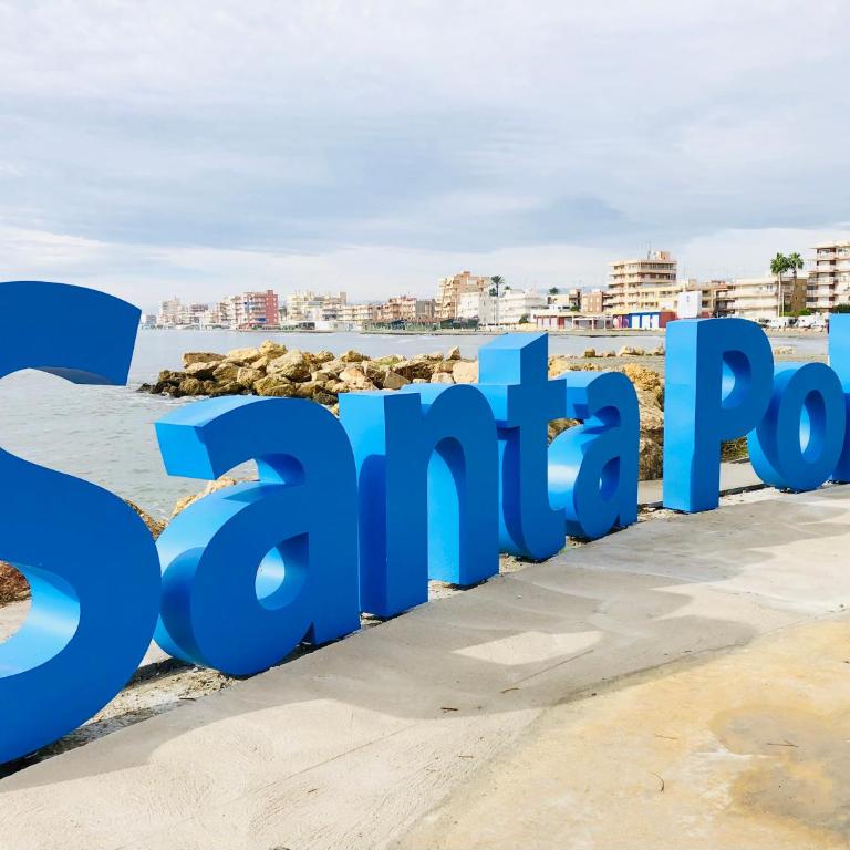 Welcome & Bienvenido a Santa Pola Apartamento a 30 metros de la Gran Playa - Apartamento de 3 dormitorios - 30