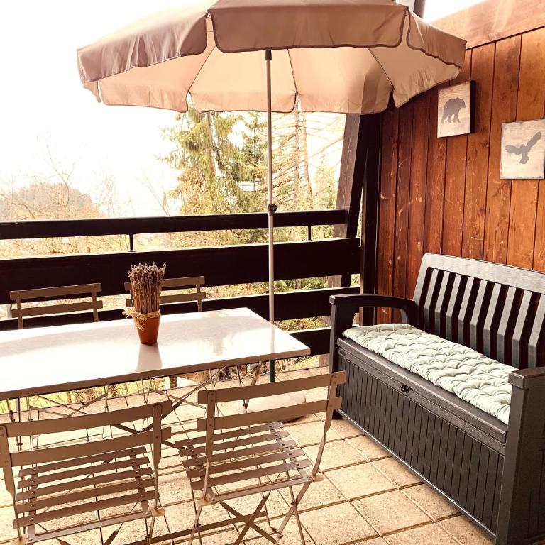 Les Frênes - Apartment mit Blick auf die Berge - 18