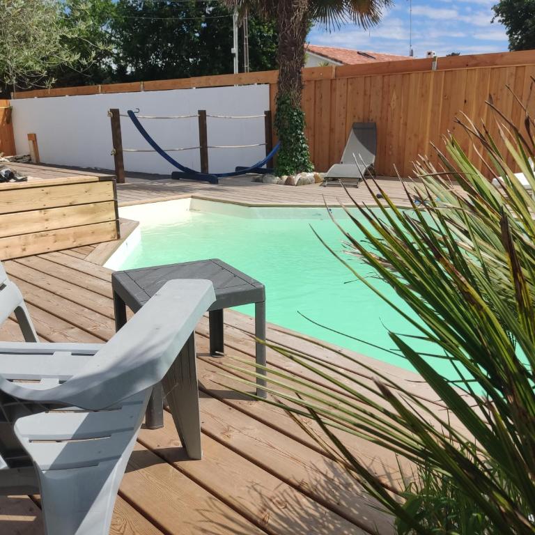 chambre indépendante - Chambre Double - Vue sur Piscine - 24
