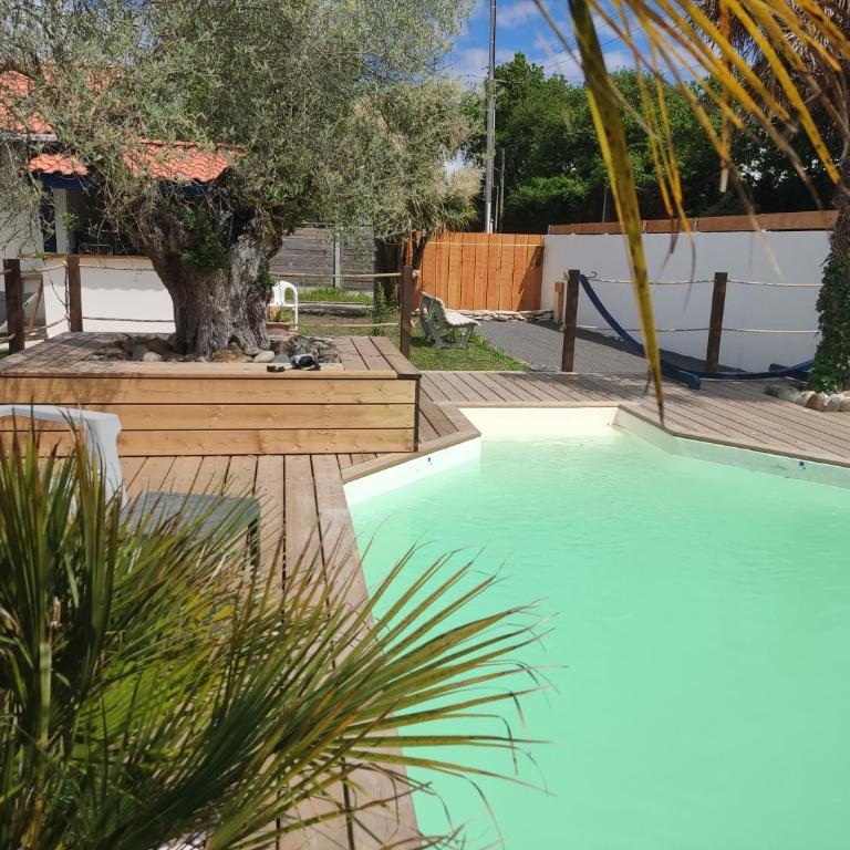 chambre indépendante - Chambre Double - Vue sur Piscine - 19