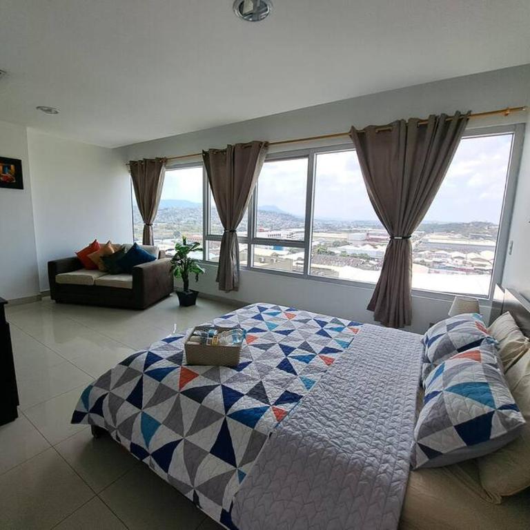 ESMERALDA SUITE CON VISTA CIUDAD/PISCINA/GYM/PARQUEO - Apartamento de 1 dormitorio - 6