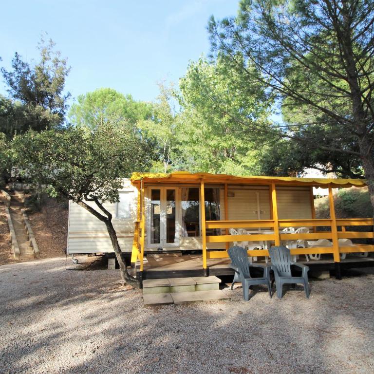 Harbers zonvakanties chalets met airco camping Leï Suves Roquebrune sur Argens - Chalet 2 Chambres - 14
