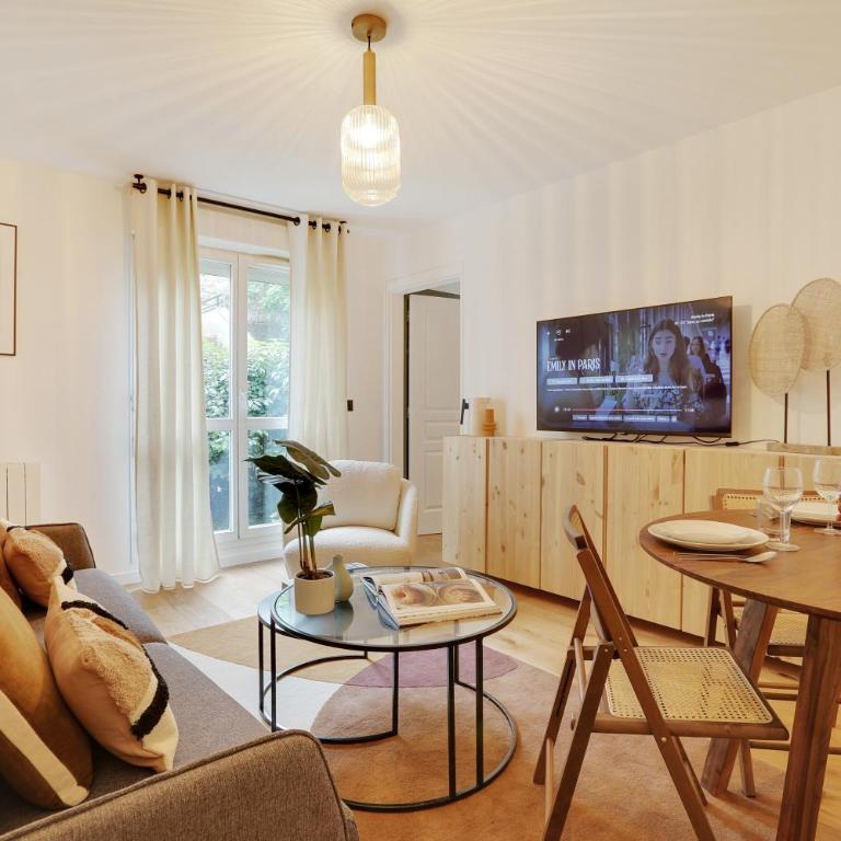 Amazing apartment 4P/1BR with small garden - Appartement 1 Chambre - 3