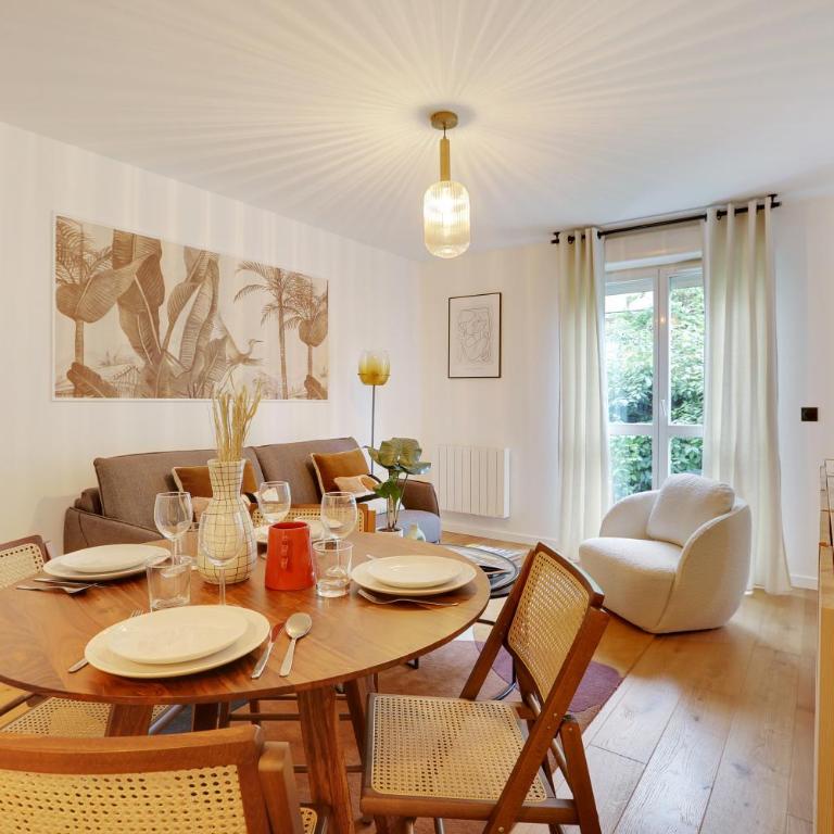Amazing apartment 4P/1BR with small garden - Appartement 1 Chambre - 6