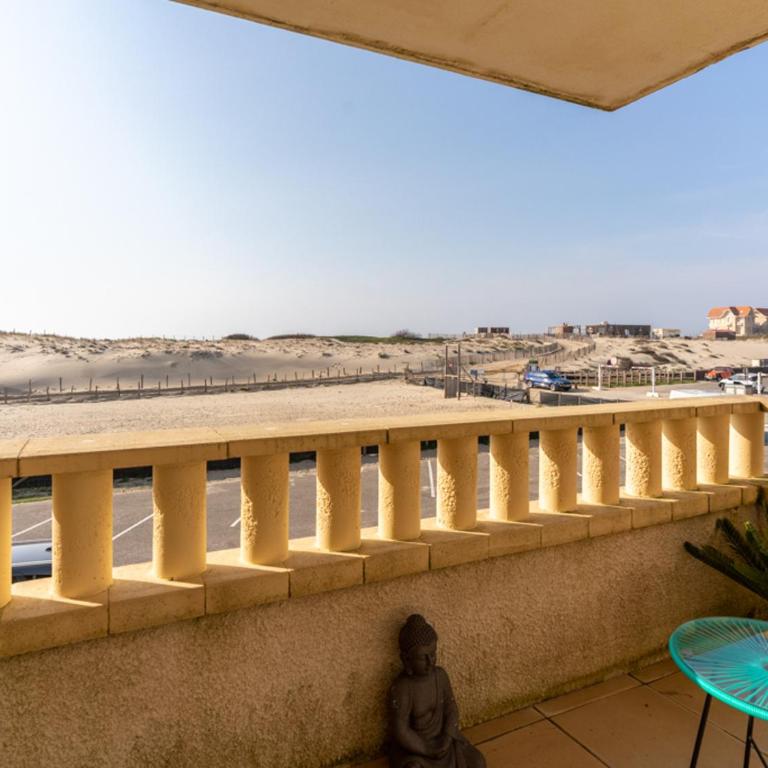 Appartement T3 rénové face à la dune, 6 pers., piscine, plage à pied - Biscarrosse - FR-1-319-489 - Appartement - 3