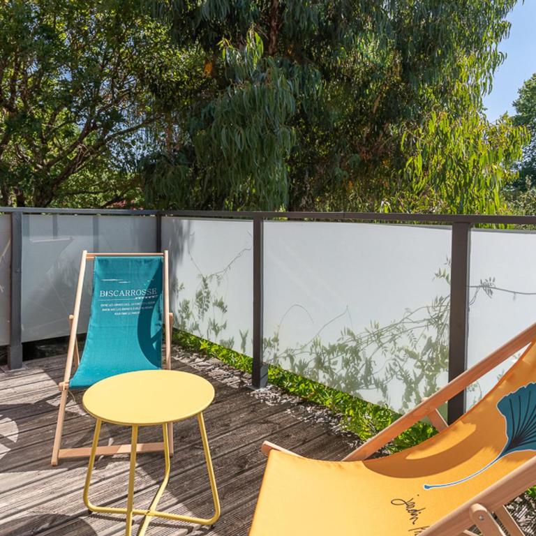 Villa familiale 10 pers. à Biscarrosse avec piscine chauffée, près du lac et des pistes cyclables - FR-1-319-488 - Villa - 15