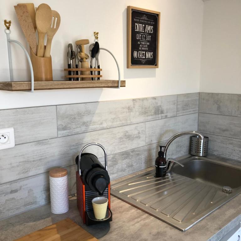Le Zen, maison paisible avec parking gratuit - Maison 1 Chambre - 16