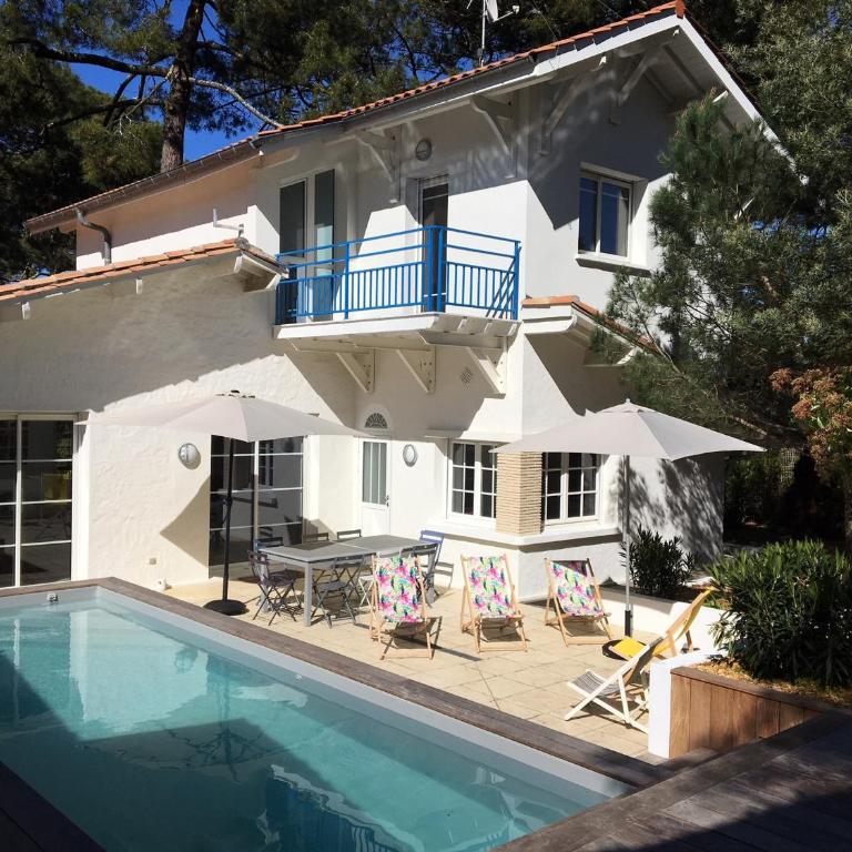 Villa moderne 4 chambres, piscine chauffée, Wi-Fi, proche plage et commerces, Arcachon - FR-1-374-147 - Villa (8 Adults) - 1