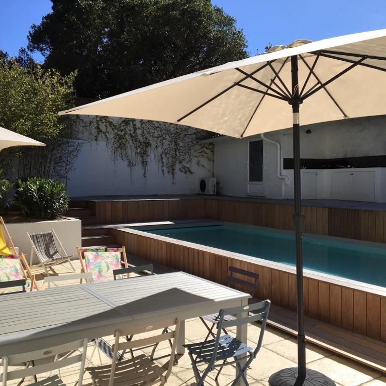 Villa moderne 4 chambres, piscine chauffée, Wi-Fi, proche plage et commerces, Arcachon - FR-1-374-147 - Villa (8 Adults) - 21