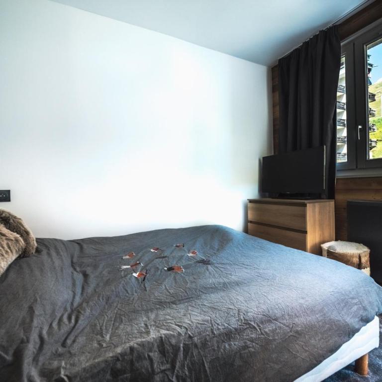 Appartement rénové, skis aux pieds, balcon, 3 pièces à Tignes - FR-1-502-358 - Appartement - 12