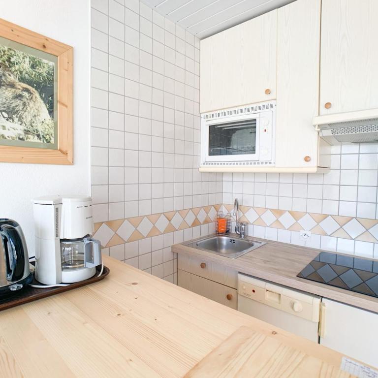 Studio lumineux proche pistes et commerces, balcon vue lac, animaux acceptés - FR-1-502-487 - Studio - 9